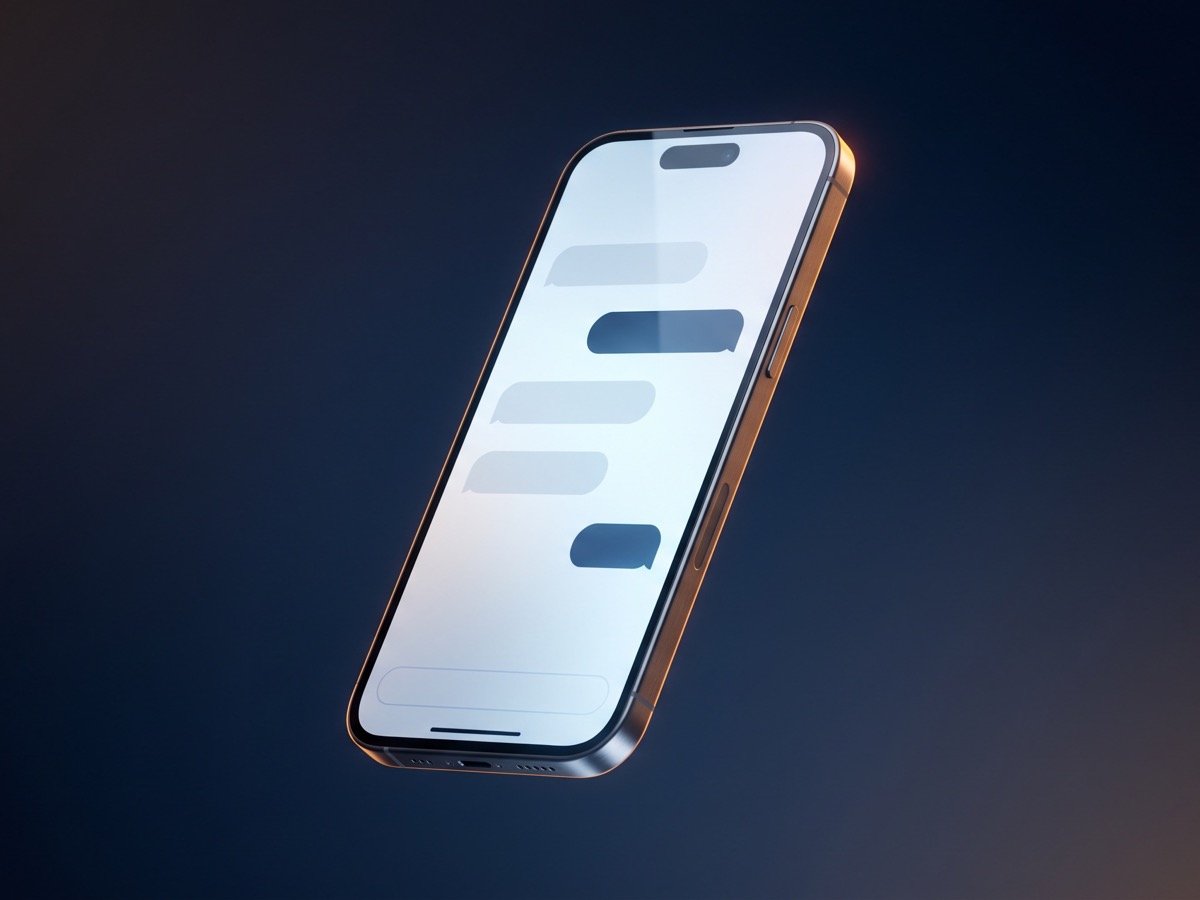 AI-powered SMS follow-up illustration